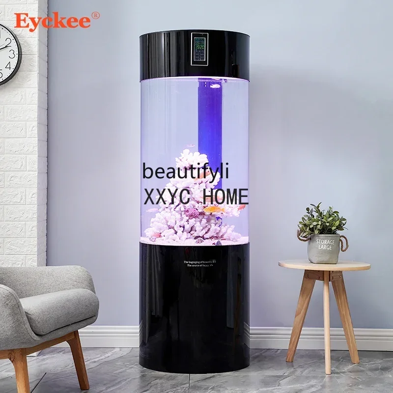 Douyu экологический креативный аквариум цилиндрическая акриловая рыба шар Средний