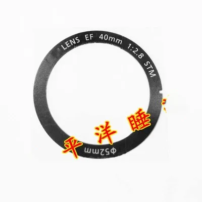 

Новые детали для ремонта переднего кольца для объектива Canon EF 40 мм f/2,8 STM