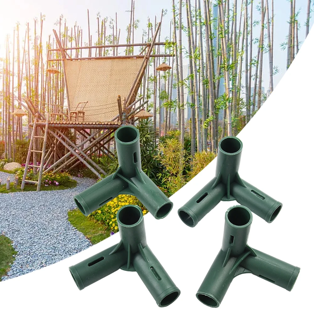 

8pcs Greenhouse Frame Joint Connector 19mm Heavy Duty Pipe Frame Awning Bracket For Flower Stands And Greenhouse Frames