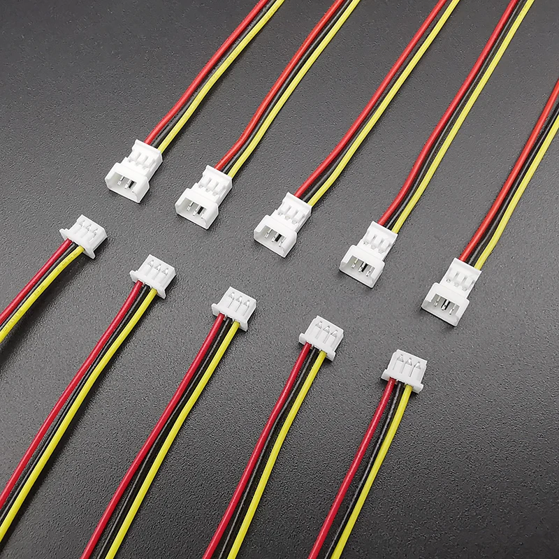 Micro JST 1.25mm 3 Pin Male Female Wire Connector 15cm