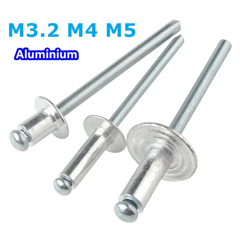 

Алюминиевые глухие заклепки M3.2 M4 M5