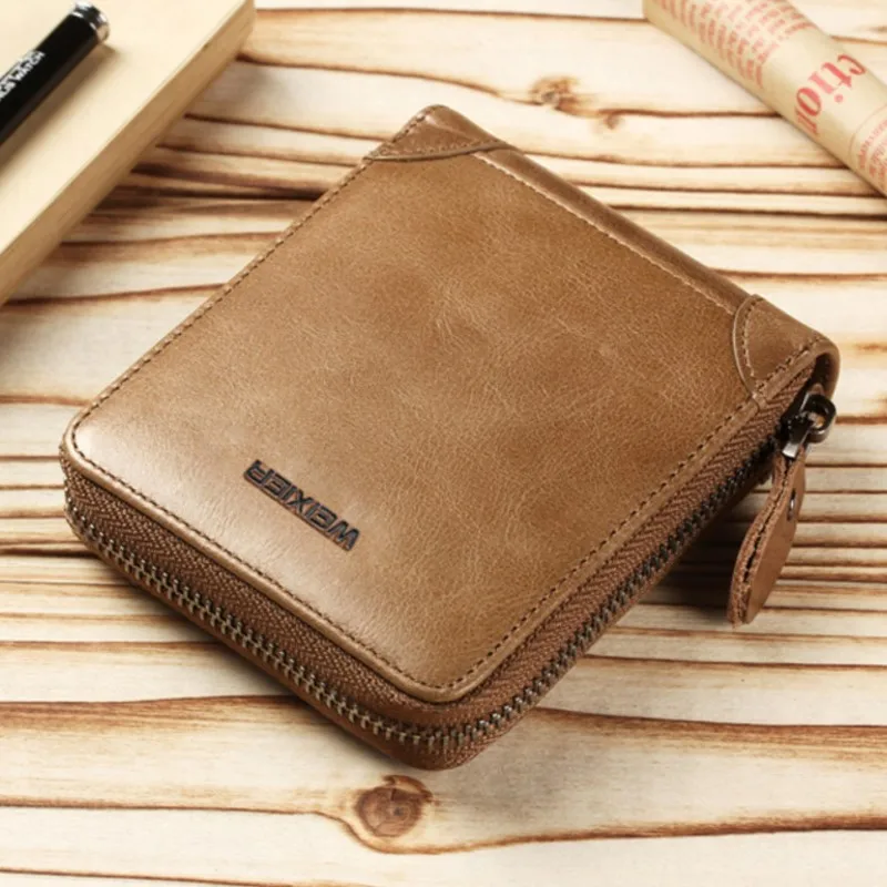 

Brand Fold Wallet for Men Bags Foldable Purse Clutch Vegan Leather Small Male Wallet Bag Multifunction Wallet Credit Card Holder