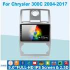 Автомагнитола 2DIN на Android 10 с gps-навигацией, видеоплеером, мультимедийным проигрывателем для Chrysler 300C 2004 2005 2006 2007 2DIN Carplay без DVD