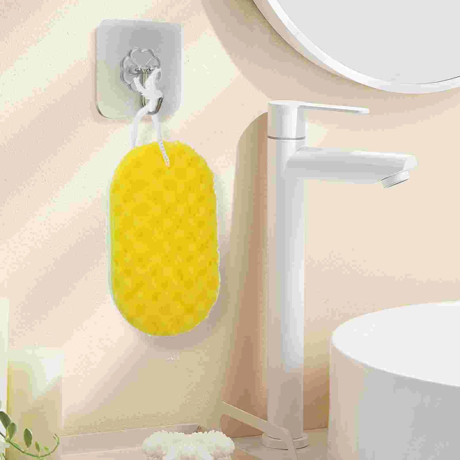 

3pcs Bath Shower Sponge Loofahs Bath Sponge Flower Exfoliating Body Wash Mesh Brush Scrubber Cleaning Sponge ( ) Wisp for