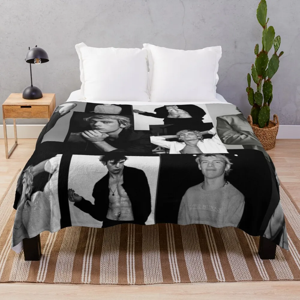 

Ross Lynch collage Throw Blanket stuffed blankets large fluffy plaid