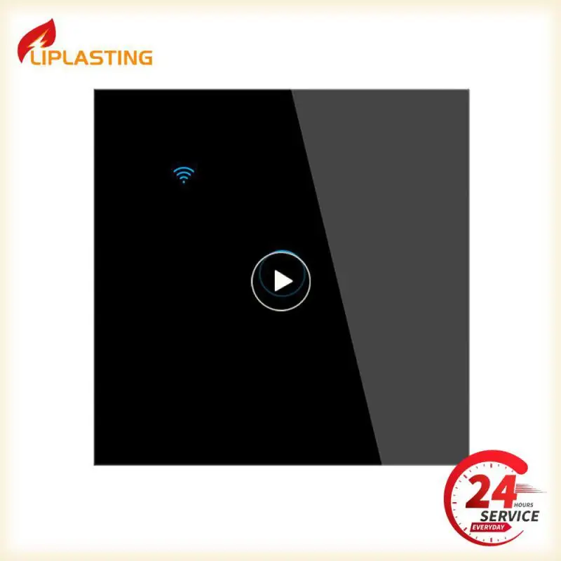 

Умный сенсорный выключатель, 1/2/3/4 клавиши, Wi-Fi, настенная кнопка для дома, нейтральный провод для Alexa и Home Assistant EU, 1 шт.