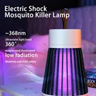 Электрическая УФ-лампа для уничтожения насекомых, светодиодсветодиодный подзарядка через USB, портативная ловушка для насекомых, домашний репеллент от насекомых