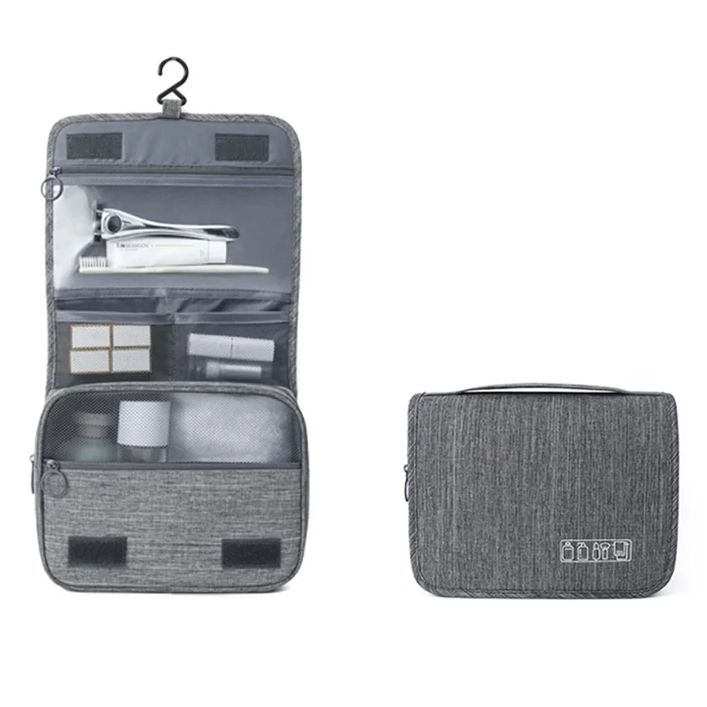 

High Quality Women Makeup Bags Travel Waterproof Cosmetic Bag Multifunction Hanging Organizer Dry And Wet Separation Wash Bag