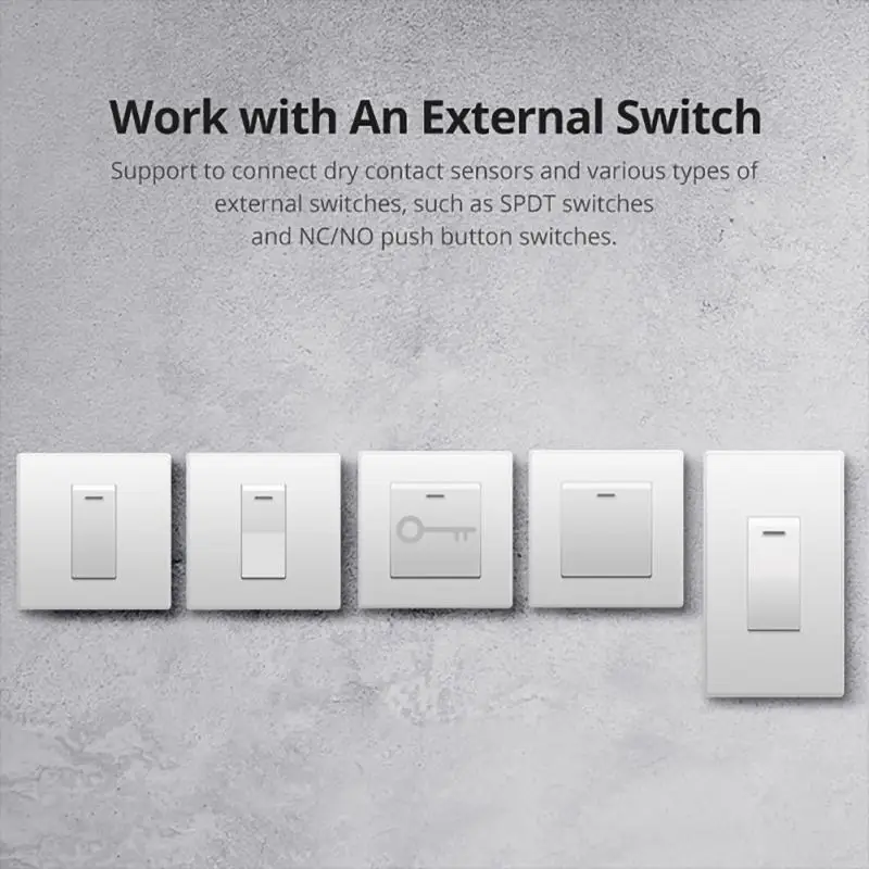 SONOFF MINI R2/MINI R3/DUAL R3 Lite WiFi Smart Switch DIY 2 Way Control Module работает с Alexa Google Home - купить по