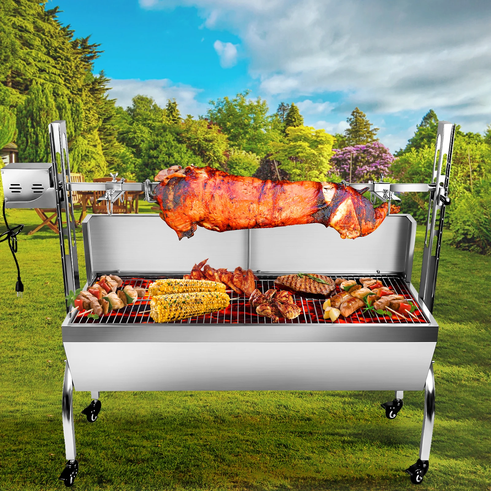 Аксессуары для барбекю на открытом воздухе прибор измерения температуры в