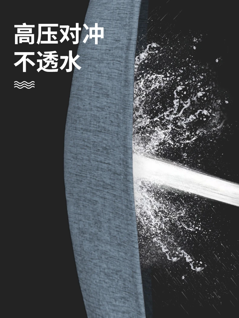 K-Water синяя льняная Водонепроницаемая тканевая Современная занавеска для душа s