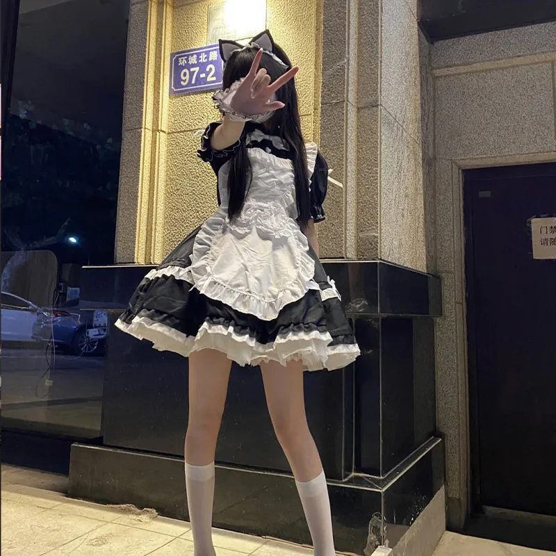 Фото Аниме My Up Darling Marin Kitagawa костюм дворец официантка униформа комплект мягкая девушка косплей Kawaii платье №1