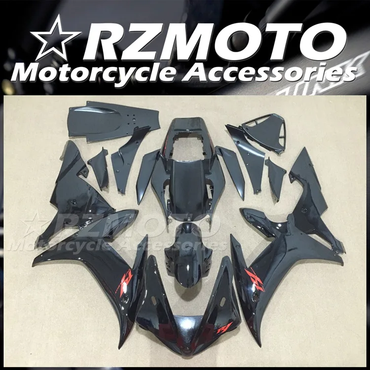 

Комплект обтекателей для мотоцикла из АБС-пластика, подходит для YAMAHA YZF - R1 02 03 2002 2003, черный глянцевый комплект кузова, 4 подарка