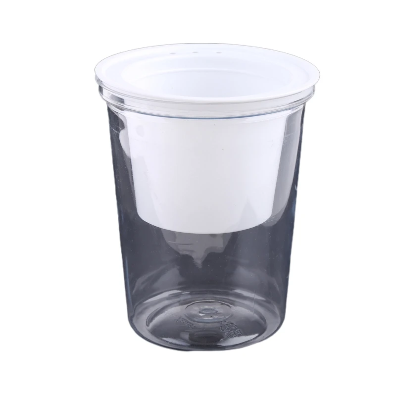 

Lazy Self Watering Planter Automatic Water Absorption Flower Pot Vase Transparent Plastic Indoor Plants Succulent Hydroponic
