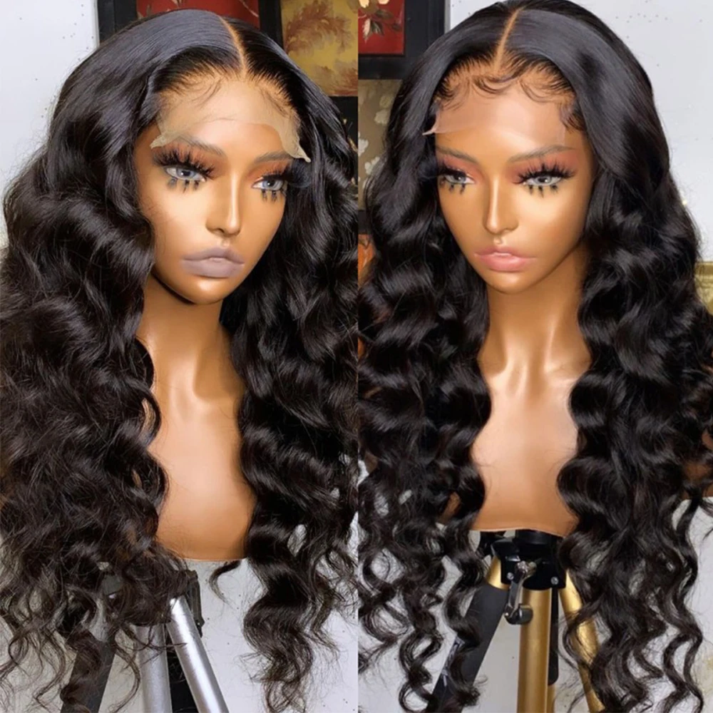 

Aliblisswig Lace Front Human Hair Wigs For Women Deep Wave Lace Front Wig 13x4x1 T Part Lace Wigs Closure Wig Remy Pre Plucked