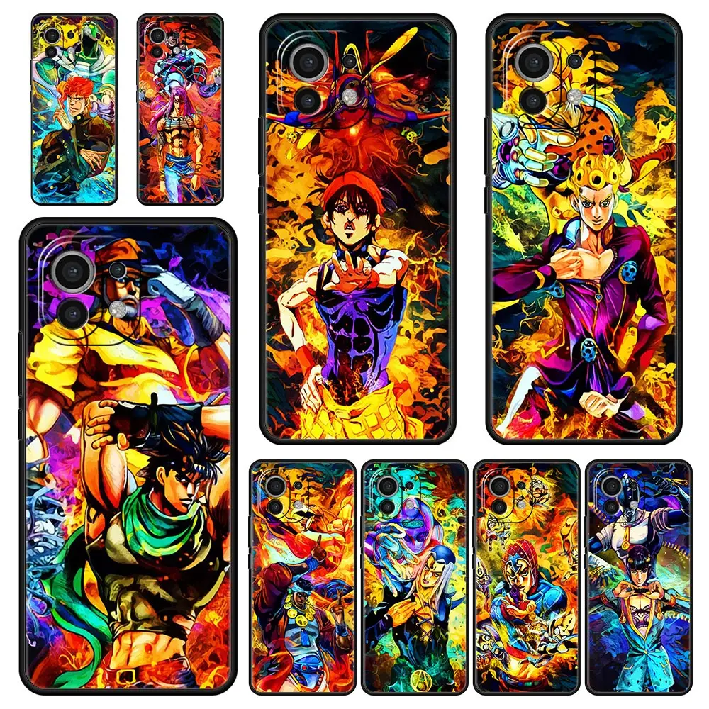 

JoJo Bizarre Adventure Hermit Purple Case For Xiaomi Poco X3 NFC M3 F3 M4 X4 Mi Note 12 Pro 10 11 Lite 10T 5G 11T 9T 11i Cover