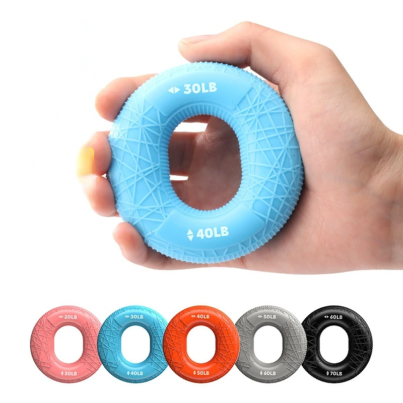 

Grip ring Grip device Grip ball Dual strength adjustable rehabilitation training fitness exercise equipment Silicone