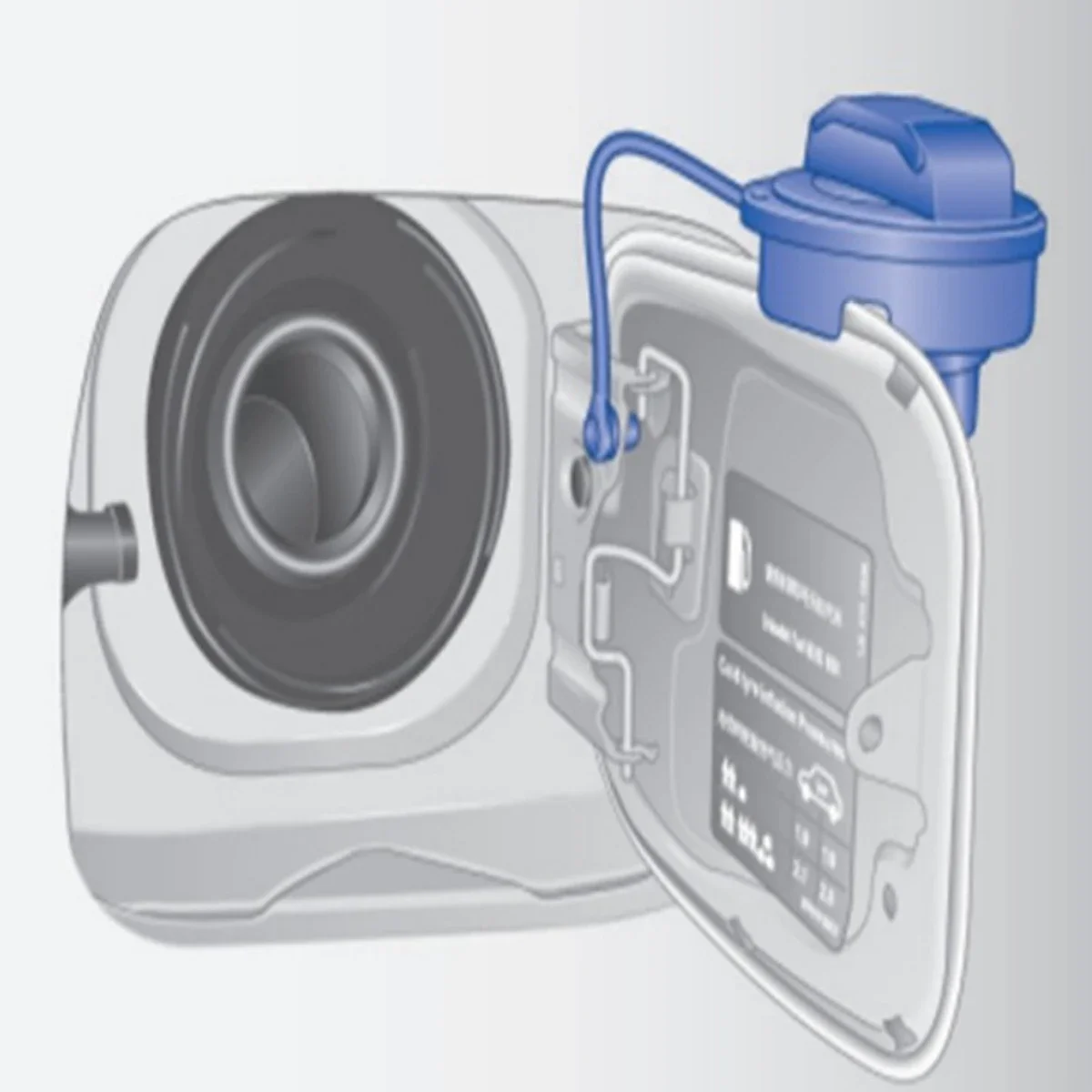 Крышка бензинового дизельного топлива для VW Golf Polo Jetta Passat Bora Audi A3 A4 A6 A8 Seat Skoda Octavia