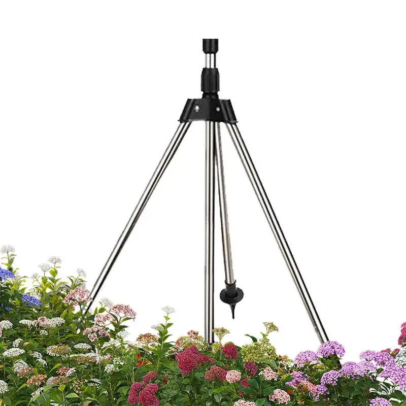

Tripod Sprinkler For Yard Oscillating Garden Sprinkler With Telescoping Stand Large Area Irrigation Supplies Automatic Watering
