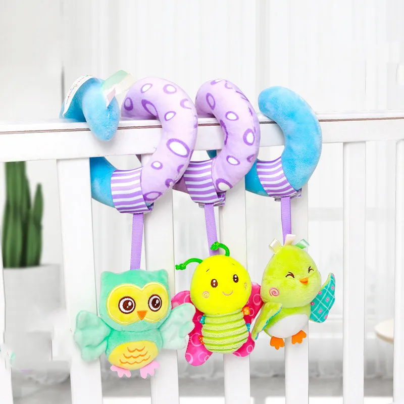 

Newborn Babies Sensory Toys Crib Stroller Accessories Detachable Arch Baby Activity Toy Motor Skills Development Toys For Babies