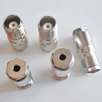 rf connector tnc female plug clamp solder for lmr195 rg58 rg142 rg223 rg400 cable straight nickel plated brass adapters