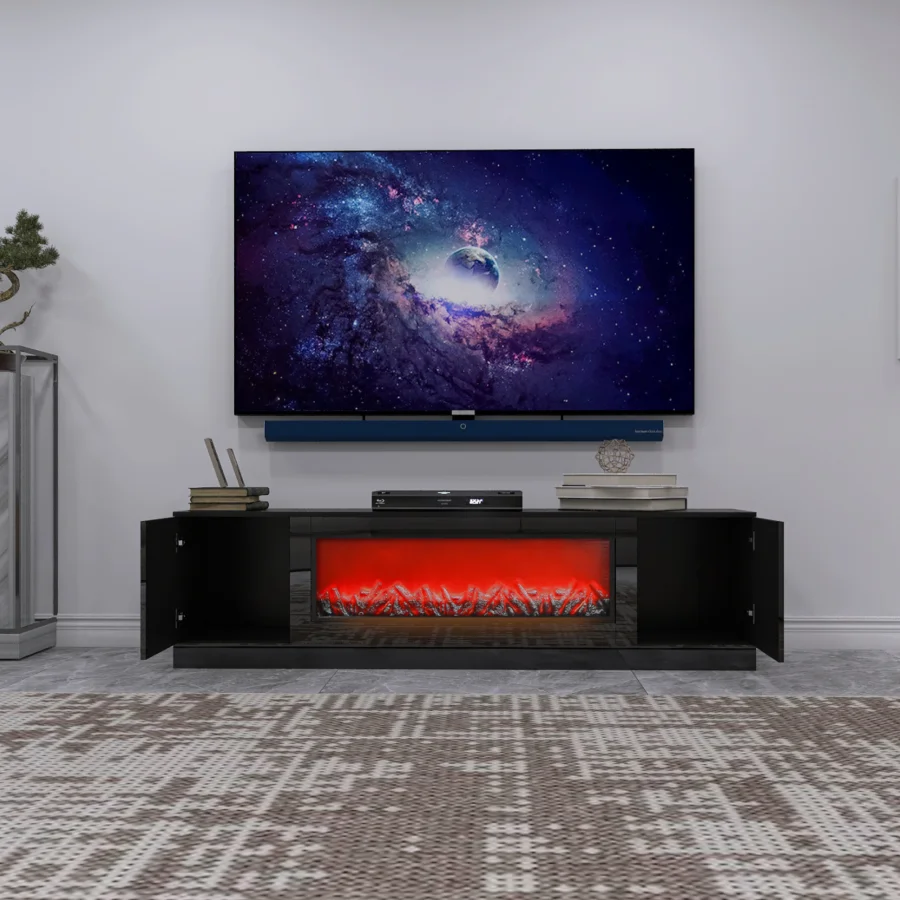 With Insert Fireplace,without Remote And Heating