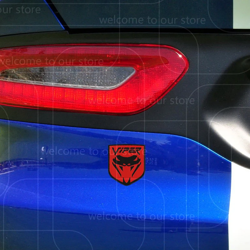 3D VIPER автомобильная наклейка, передняя решетка, эмблема из цинкового сплава для зарядного устройства, калибр Durango, аксессуары для кузова, значок на задний багажник, наклейка (art.: 3920ce0f902cd) - 3920ce0f902cd