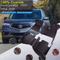 car mats for acura mdx yd3 mk3 20142020 auto pad leather floor mat durable rugs carpet set interior parts car accessories 2015