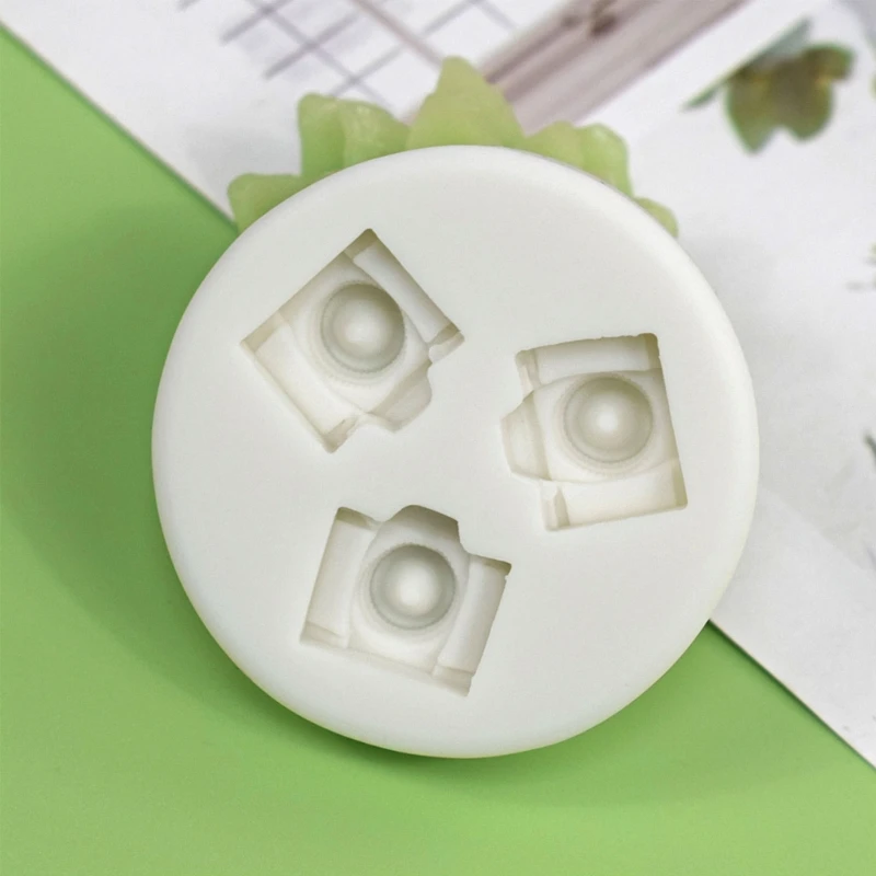 Мини-камера в форме силиконовой формы форма для помадки шоколада инструмент