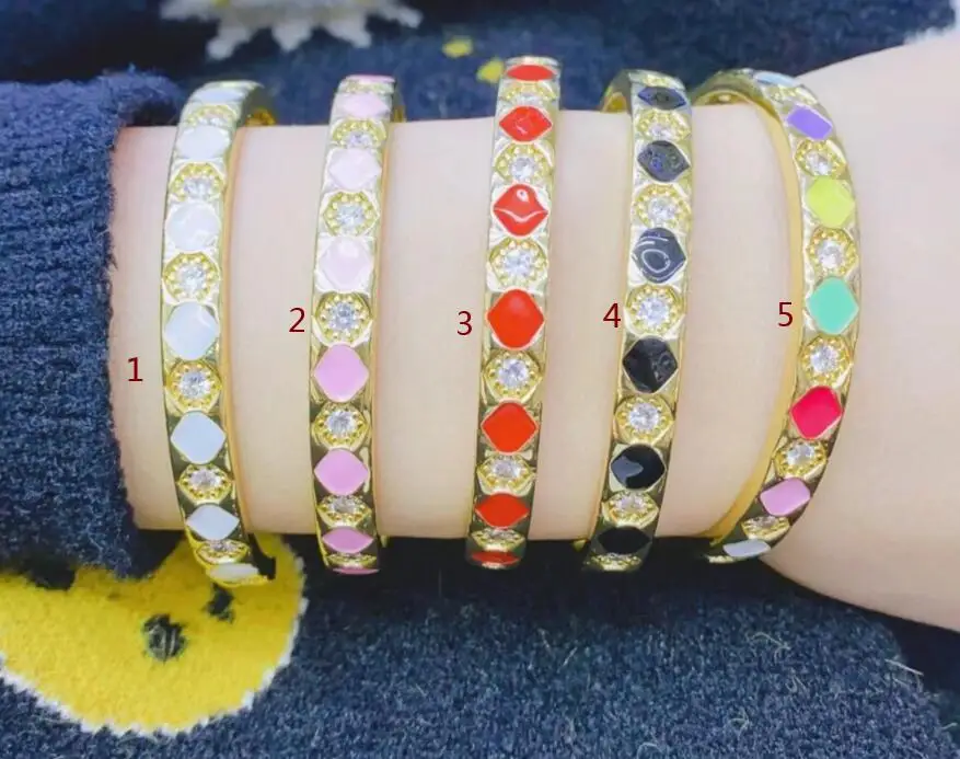 

Открытый мужской браслет с фианитом, 1 шт., классический латунный браслет для мужчин и женщин, ювелирные изделия, оптовая продажа fsg4