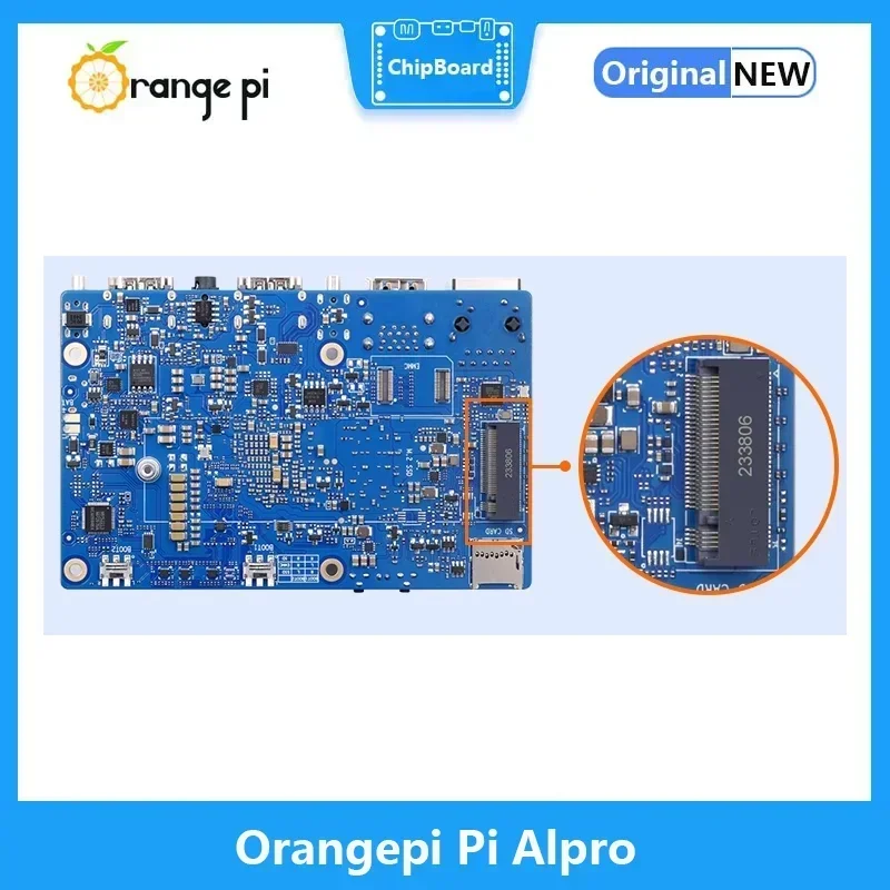 Orange Pi AIPro 8GB/16GB Dev Board Ascend AI процессор 8/20 Топ WIFI 5 + BT4.2