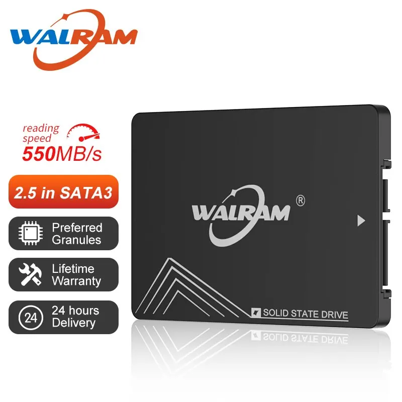 WALRAM SSD 512GB/1Tb/2Tb SATA3 2.5