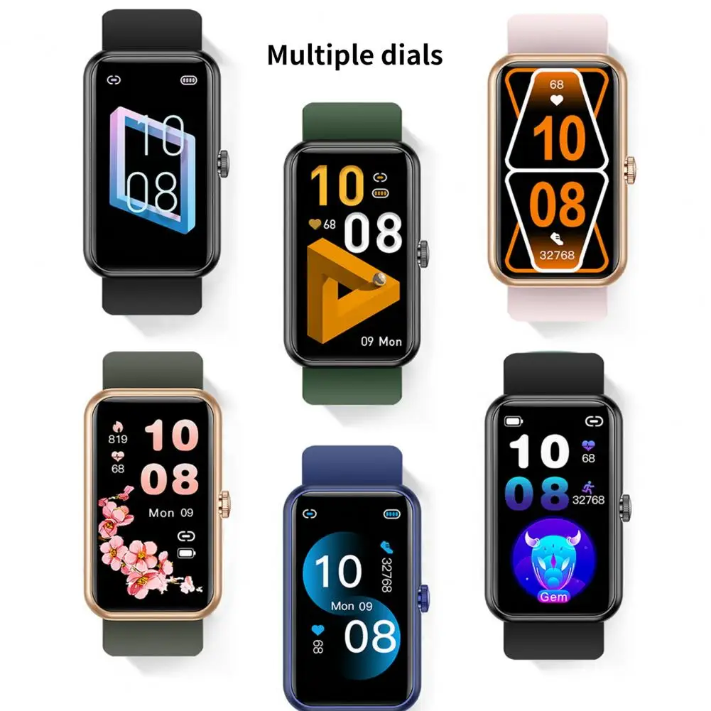 

Test Blood Oxygen Scratch-proof Heart Rate Blood Pressure Monitoring Sports Watch for Daily Wear
