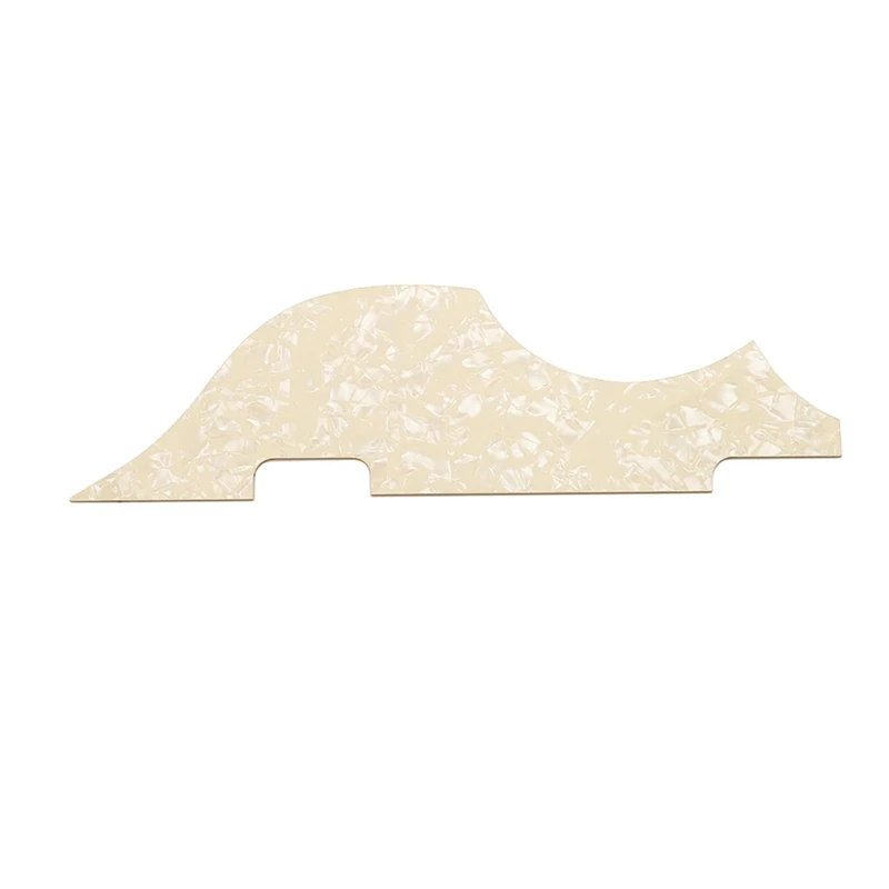 

Quality Bass Guitar Pickguard For HOFNER Replacement,Left Hand 3Ply Cream Pearl