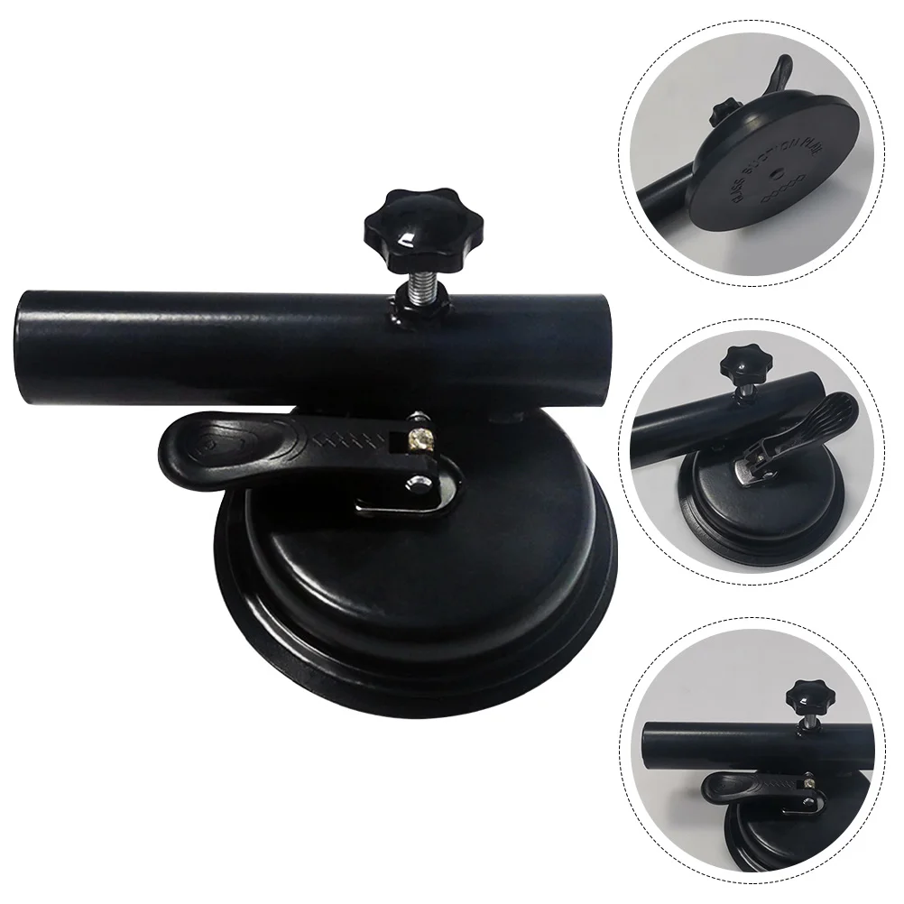 

Flagpole Pole Flag Bracket Car Holder Suction Stand Cup Base Holders Mount Metal Mounting Supplies Stands Multi Use Aluminum