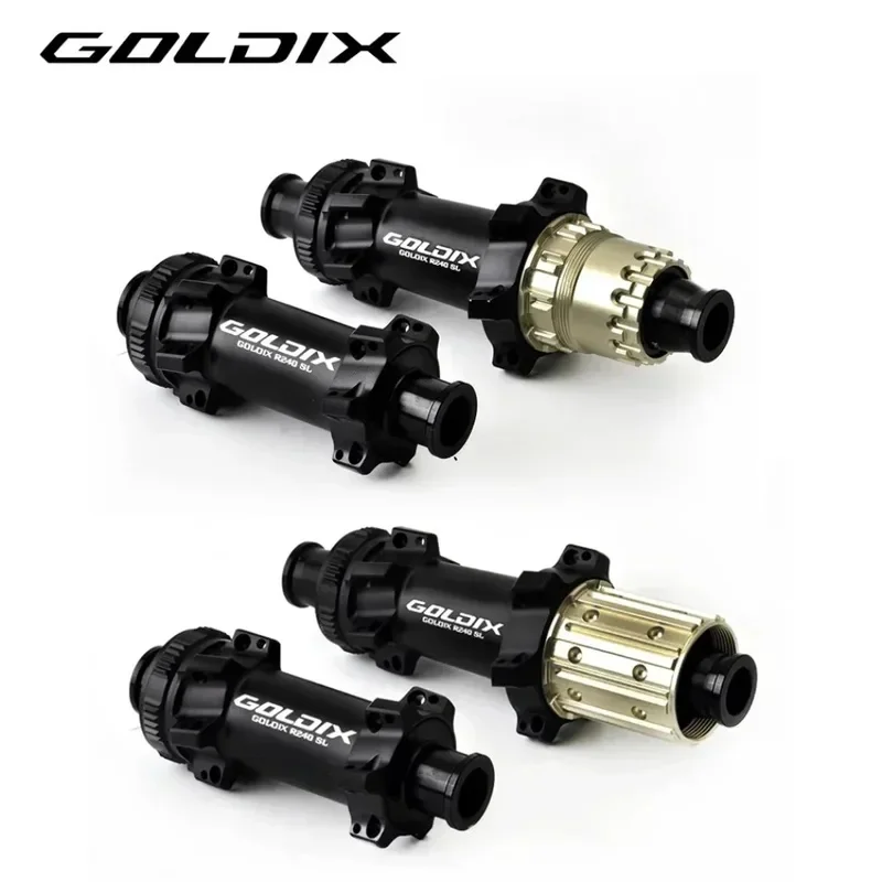 Фото Велосипедная втулка GOLDIX R240SL для шоссейных велосипедов, центральная фиксирующая пластина, 24 отверстия, трещотка 36T, подходит для 11 и 12 скоростей №4