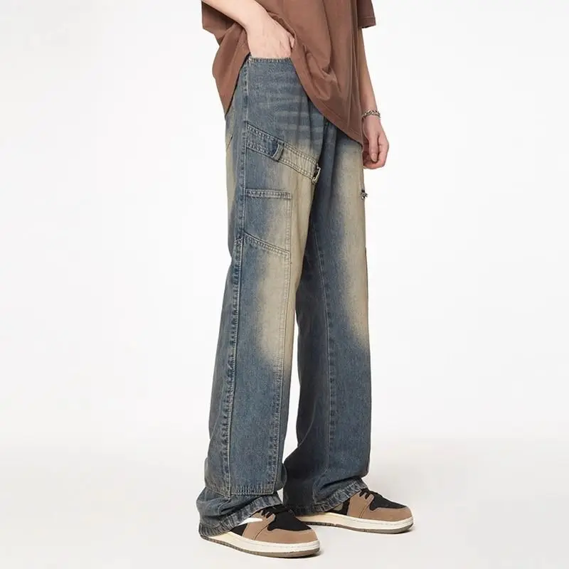 Американский хип-хоп High Street для мужчин и женщин модные индивидуальные прямые