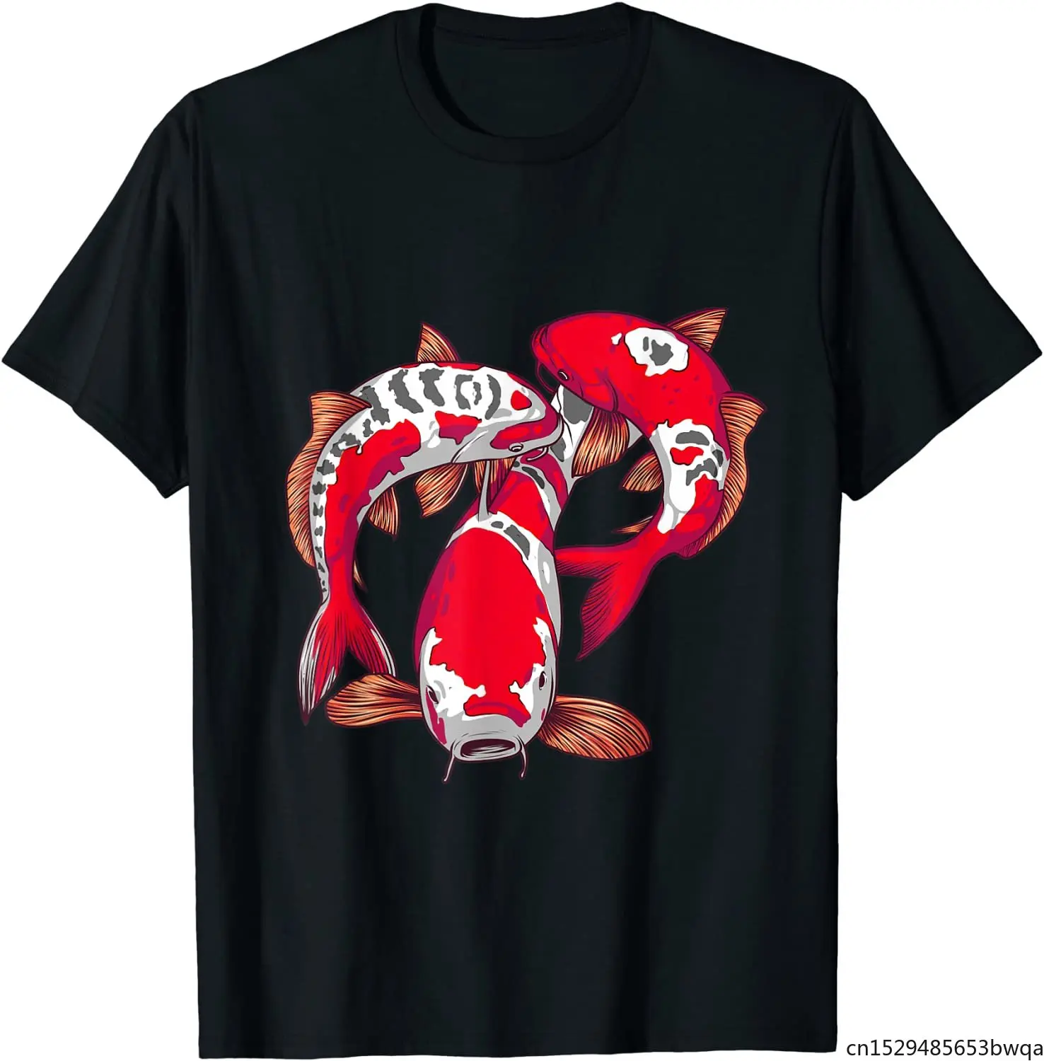 

Funny Koi Fish Gift for Men Cool Japanese Fish Lover T-shirts Fashion Casual Cotton Tees Tops O-Neck Short Sleeve Men T Shirt