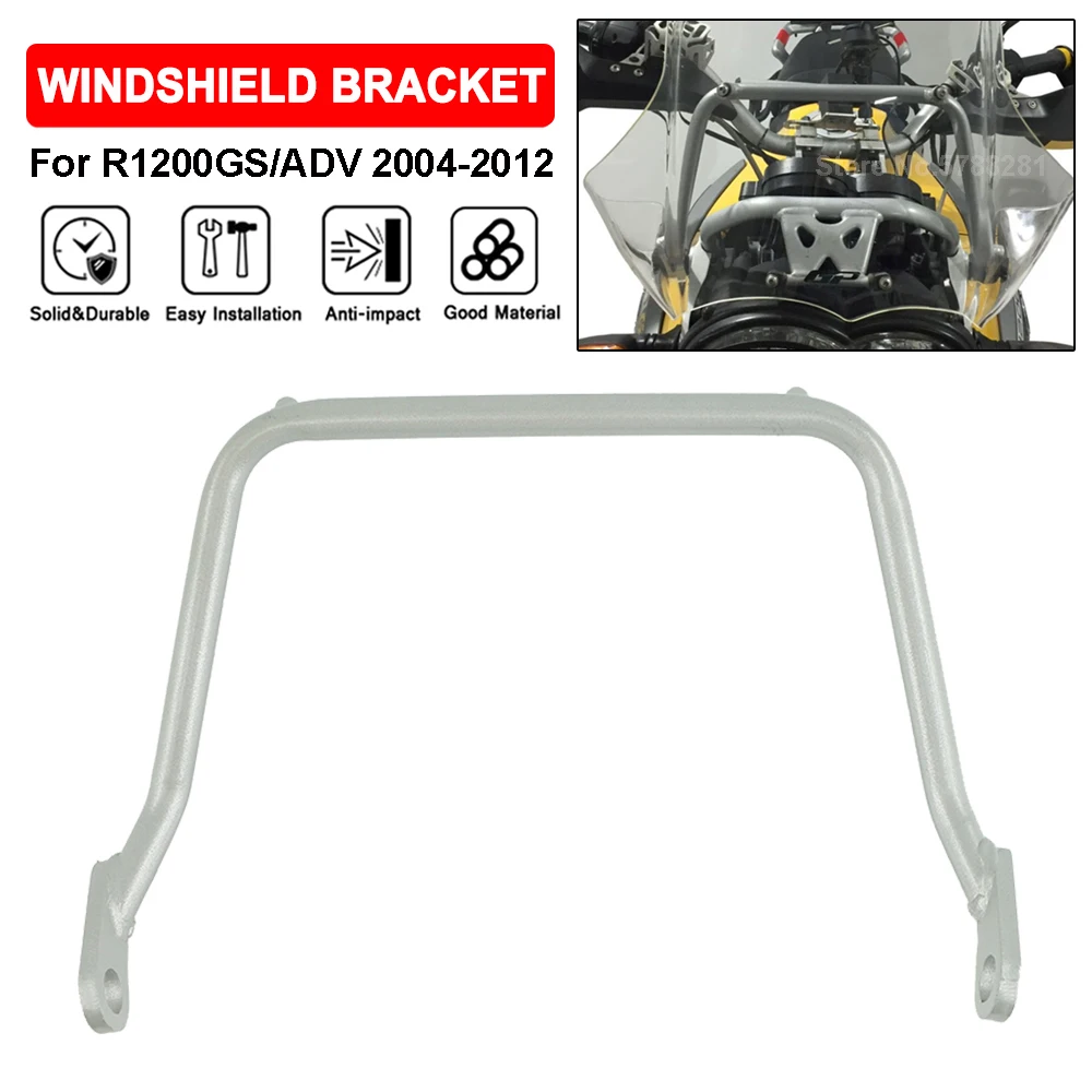 

Windshield Bracket For BMW R1200GS Adventure 2004-2012 R 1200 GS R1200 ADV GSA Motorcycle Windscreen Mounting Support Holder