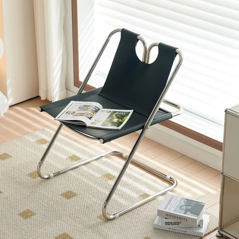 MOMO простой обеденный стул современное седло кожаное утолщенное кресло