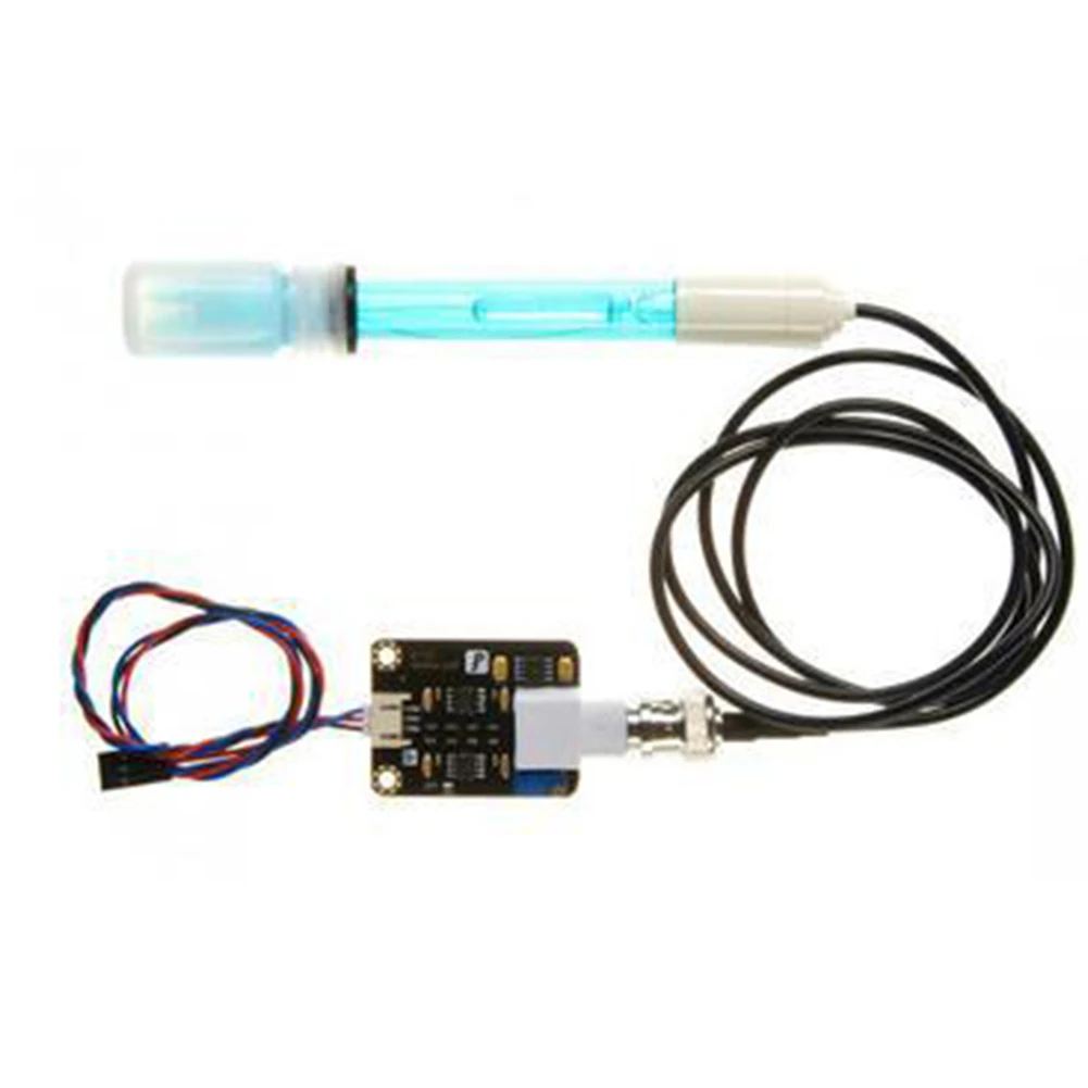 

Monitoring Liquid Shield Control Cable Probe Water Detection Test Tool Board Indicator Light Analog PH Sensor Kit