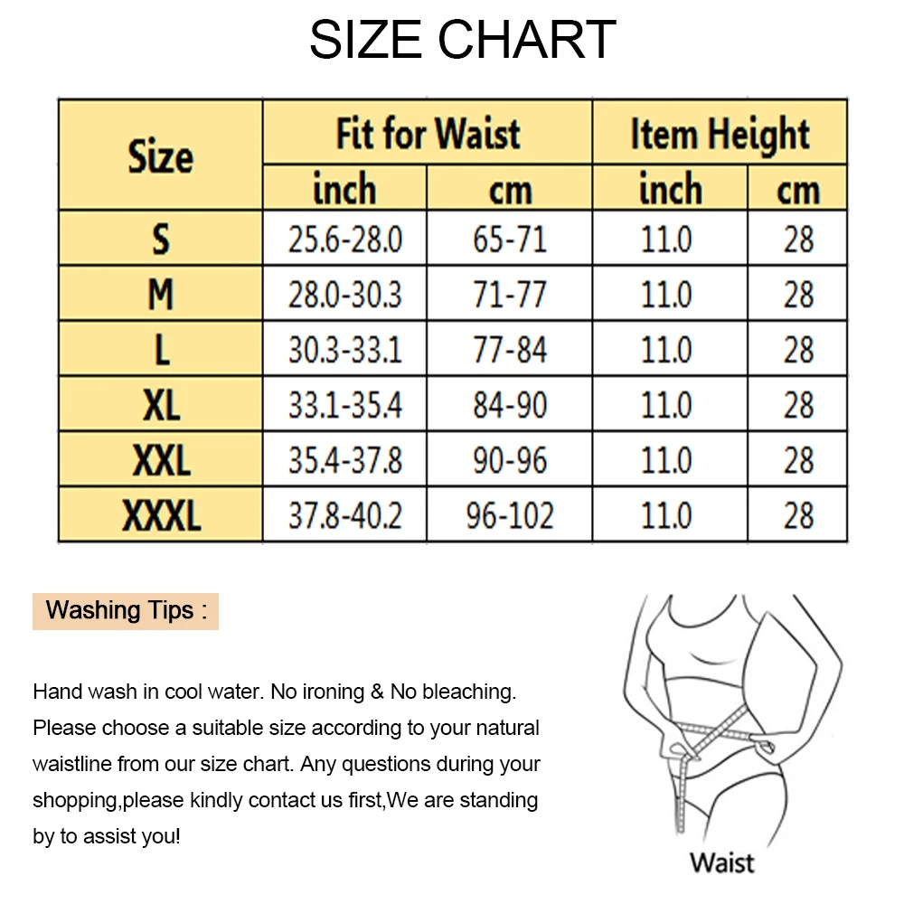 LANFEI Women Waist Support Belt Waist Trainer for Women Tummy Control Girdle Belly Weight Loss Belt Waist Cincher Slimming Belt