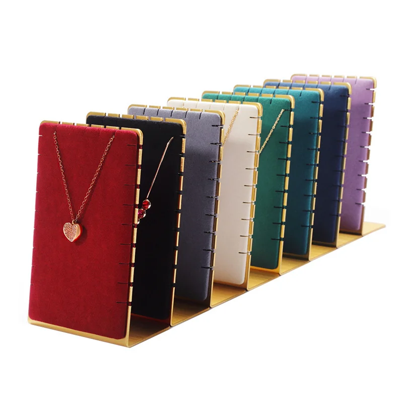 

Metal Necklace Jewelry Display Stand Pendant Necklace Organizer Storage Display Props Counter Display Jewelry Stand