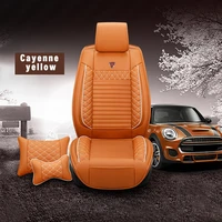 leather car seat covers for suzuki forenza kizashi reno verona five seats luxurious leather auto cushion with pillows