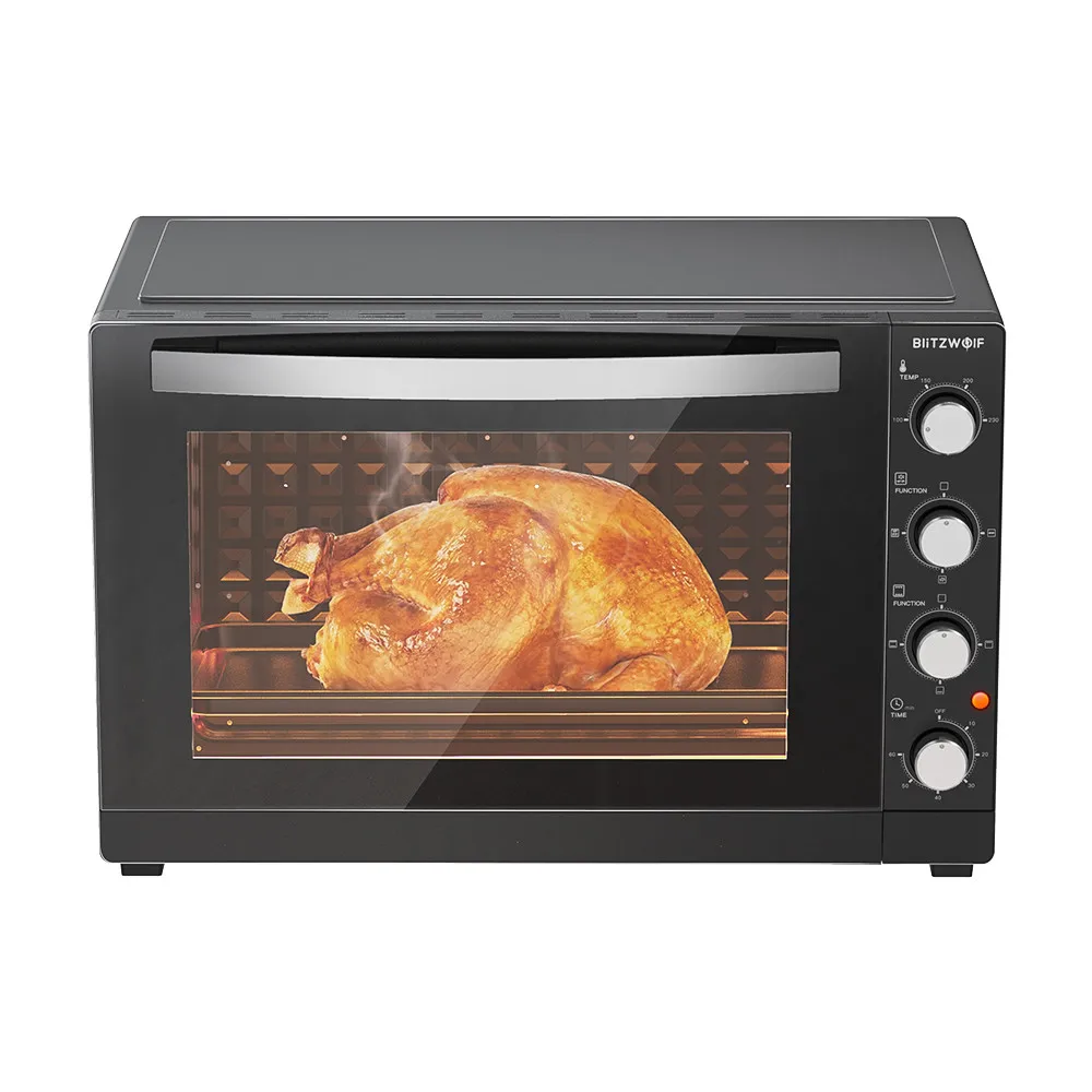 

Oven toaster, double heating, electric oven, household pizza manufacturer, oven toaster metal painting 8 * 6inch