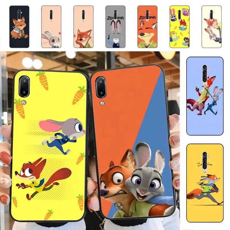 

Disney Zootopia Phone Case for Vivo Y91C Y11 17 19 17 67 81 Oppo A9 2020 Realme c3