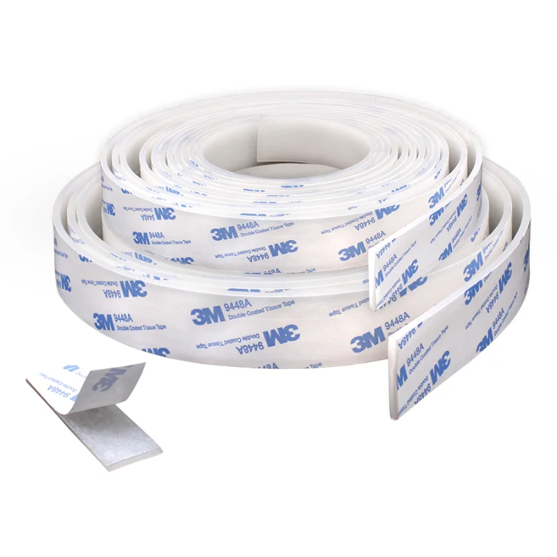 

1M White Silicone Rubber Strip Self Adhesive Seal Gasket Thickness 1mm/2mm/3mm/5mm Width 10mm/15mm/20mm/30mm/40mm/50mm
