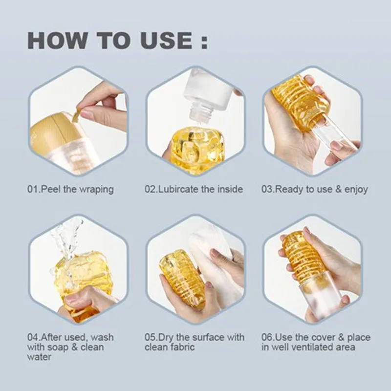 Интимная игрушка для мужчин прозрачное ручное устройство мастурбации 3D