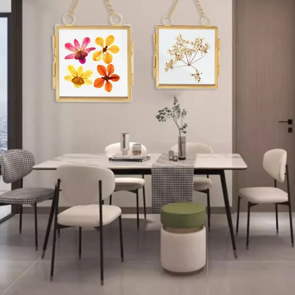 Креативная металлическая фоторамка сделай сам в стиле ретро высокопрозрачная