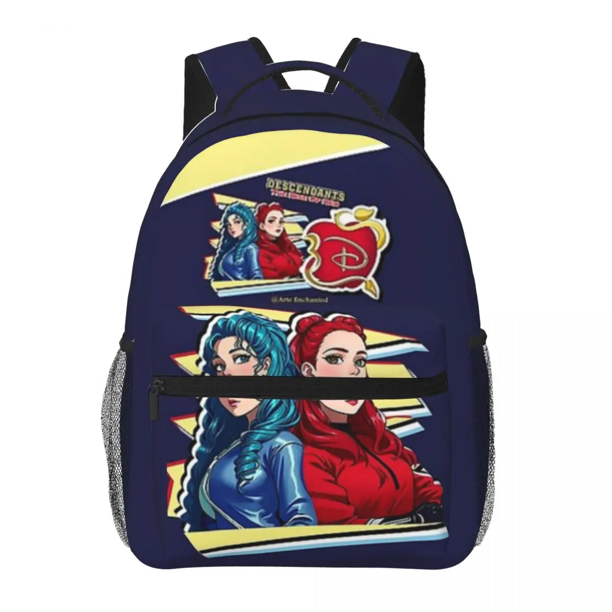 Модная школьная сумка с принтом легкий рюкзак потомки 4 The Rise Of Red - Kylie Cantrall и Malia Baker